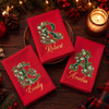 Serviette En Coton Personnalisée – Cadeau De Noël Pour Famille – La Maison Est Plus Belle Quand On Est Ensemble