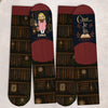 Chaussettes Personnalisées – Cadeaux Littéraires Pour Amoureux Des Livres, Rats De Bibliothèque Et Lecteurs – Ma Pause, Mon Livre