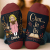 Chaussettes Personnalisées – Cadeaux Littéraires Pour Amoureux Des Livres, Rats De Bibliothèque Et Lecteurs – Ma Pause, Mon Livre