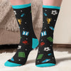 Chaussettes Personnalisées – Cadeau Pour Amateurs De Sport Et De Football – Je Regarde Le Foot