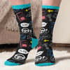 Chaussettes Personnalisées – Cadeau Pour Les Passionnés De Jeux - Mon Cerveau Vit Ici