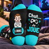 Chaussettes Personnalisées – Cadeau Pour Les Passionnés De Jeux - Mon Cerveau Vit Ici