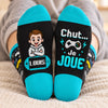 Chaussettes Personnalisées – Cadeau Pour Les Passionnés De Jeux - Mon Cerveau Vit Ici