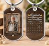 Porte-Clés avec Photo Personnalisé – Cadeau de Commémoration - Pour Toujours Dans Mon Cœur