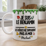 Mug Personnalisé à Effet 3D Gonflé – Cadeau Pour La Famille, Les Frères Et Sœurs – Toujours Mieux Ensemble