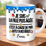 Mug Personnalisé à Effet 3D Gonflé – Cadeau Pour La Famille, Les Frères Et Sœurs – Toujours Mieux Ensemble