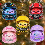 Ornement En Acrylique Personnalisé – Cadeau De Noël Pour Enfants – Un Noël Tout Doux Et Moelleux