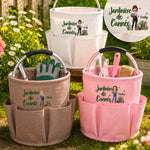 Sac À Outils De Jardinage Personnalisé – Cadeau Pour Les Jardiniers – Le Jardin Du Bonheur