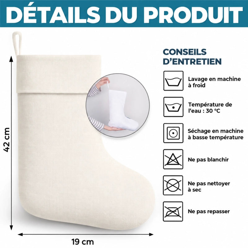 Cadeaux De Noël Avec Photo De Votre Animal – Chaussette De Noël Personnalisée – Joyeux Noël