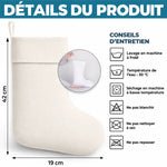 Cadeaux De Noël Avec Photo – Chaussette De Noël Personnalisée – Le Père Noël M’adore