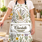 Tablier Personnalisé Avec Poche – Cadeau Pour Femme – De bonnes choses sont en train de cuire
