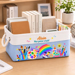 Panier de Rangement Personnalisé – Cadeau Pour Soi-Même, Enfant – Mon panier créatif