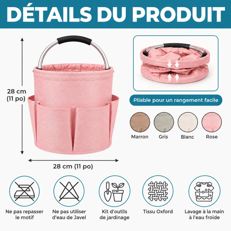 Sac À Outils De Jardinage Personnalisé – Cadeau Pour Amoureux Des Chevaux – Trousse de toilette