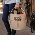 Sac À Outils De Jardinage Personnalisé – Cadeau Pour Amoureux Des Chevaux – Trousse de toilette