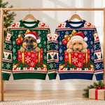 Sweat Unisexe De Noël Personnalisé – Cadeau de Noël pour Les Amoureux Des Animaux - Un cadeau merveilleux