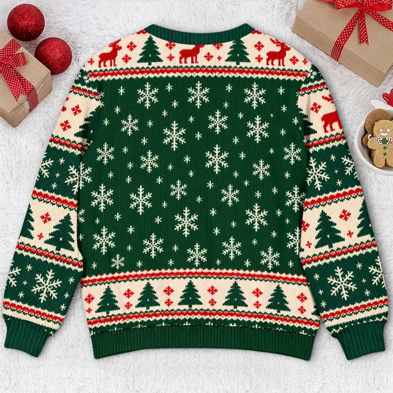 Sweat Unisexe De Noël Personnalisé – Cadeau de Noël pour Les Amoureux Des Animaux - Un cadeau merveilleux