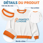 Sweat Unisexe De Noël Personnalisé – Cadeau de Noël pour Les Amoureux Des Animaux - Un cadeau merveilleux