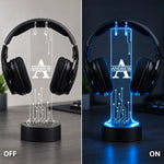 Support de casque audio personnalisé – Cadeau pour les passionnés de jeux vidéo - Éléments essentiels