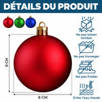 Boule de Noël Personnalisée avec Photo - Cadeau de Noël pour Les Amoureux Des Animaux - Plus de fourrure
