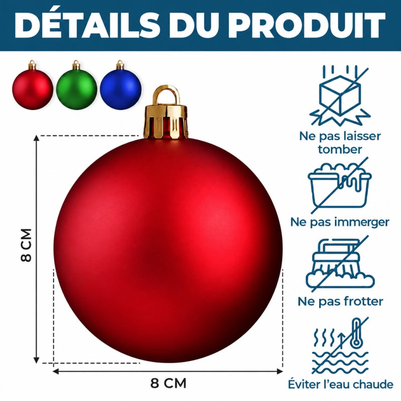 Cadeaux de Noël Bonhomme de Neige Personnalisés avec Prénom pour Enfants et Famille - Boule de Noël Personnalisée