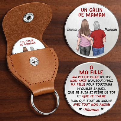 Porte-Bonheur De Poche Personnalisé – Cadeaux D'Anniversaire Pour Maman, Fils, Fille – Le Lien Que Nous Partageons Ne S'Éteindra Jamais