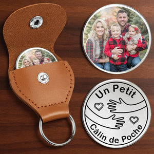 Porte-Bonheur Personnalisé – Cadeaux D'Anniversaire Personnalisés Pour Maman, Papa, Fille, Fils – Garde Mon Amour Près De Toi, Toujours